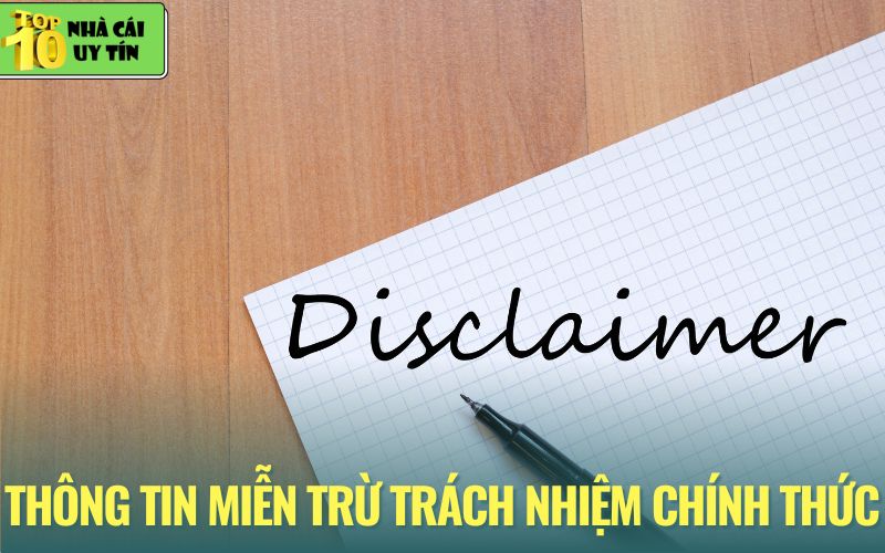 Nội quy chính trong chế độ miễn trừ