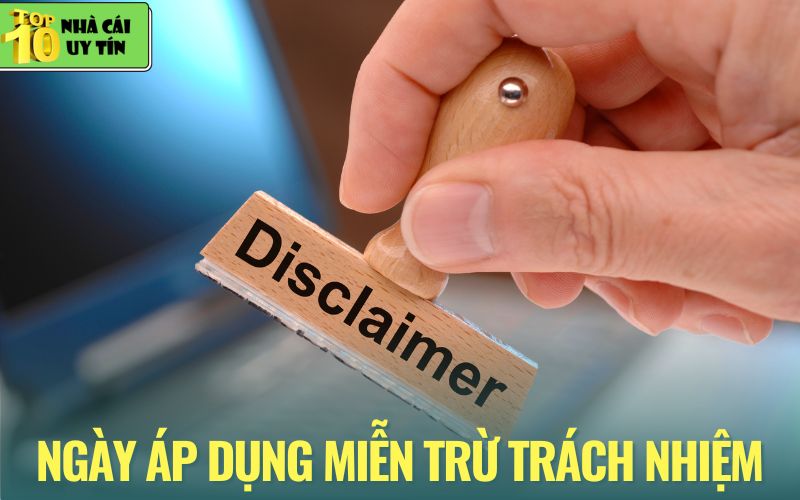 Thời gian áp dụng chế độ miễn trừ